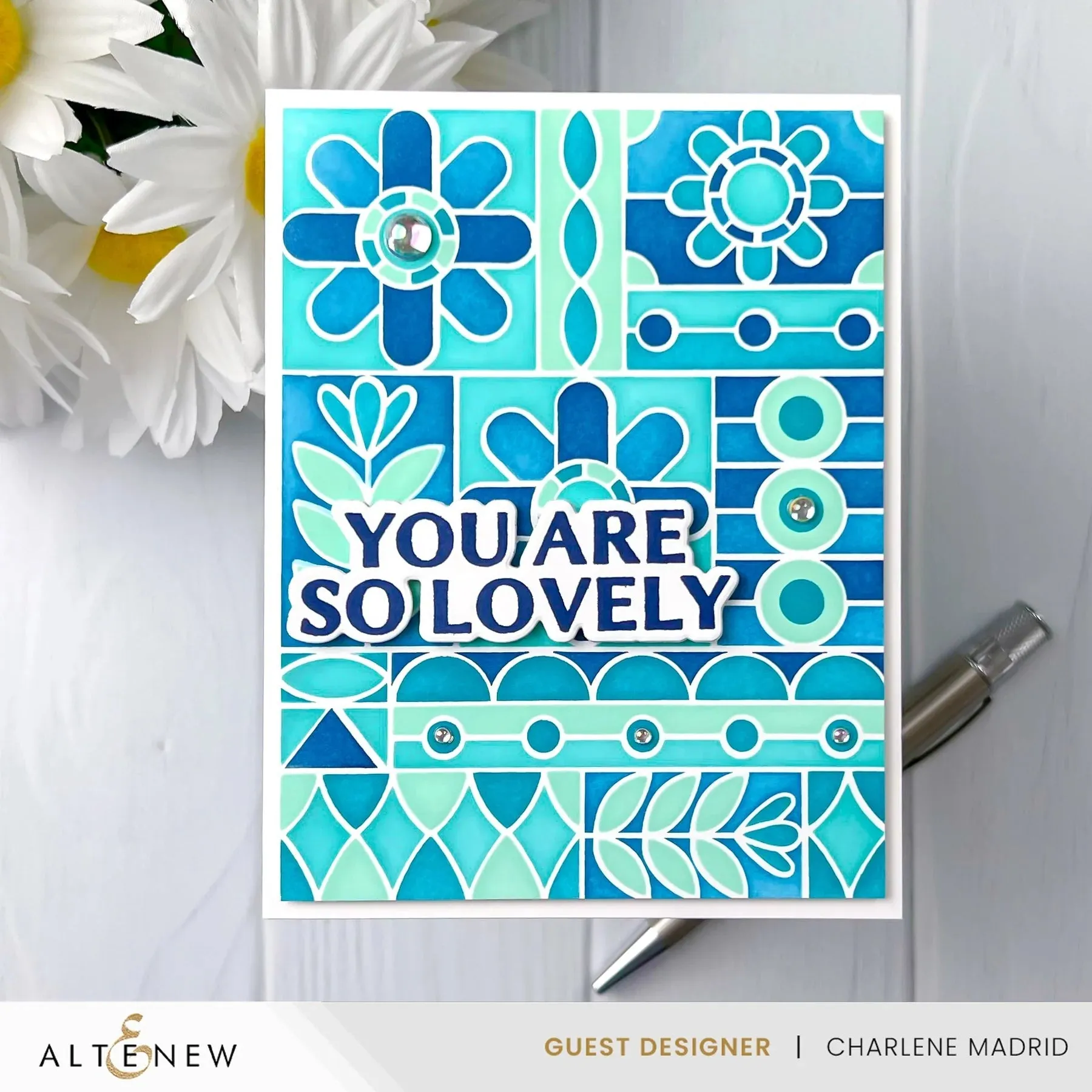 Altenew Uplifting Sentiments Stamp Set*