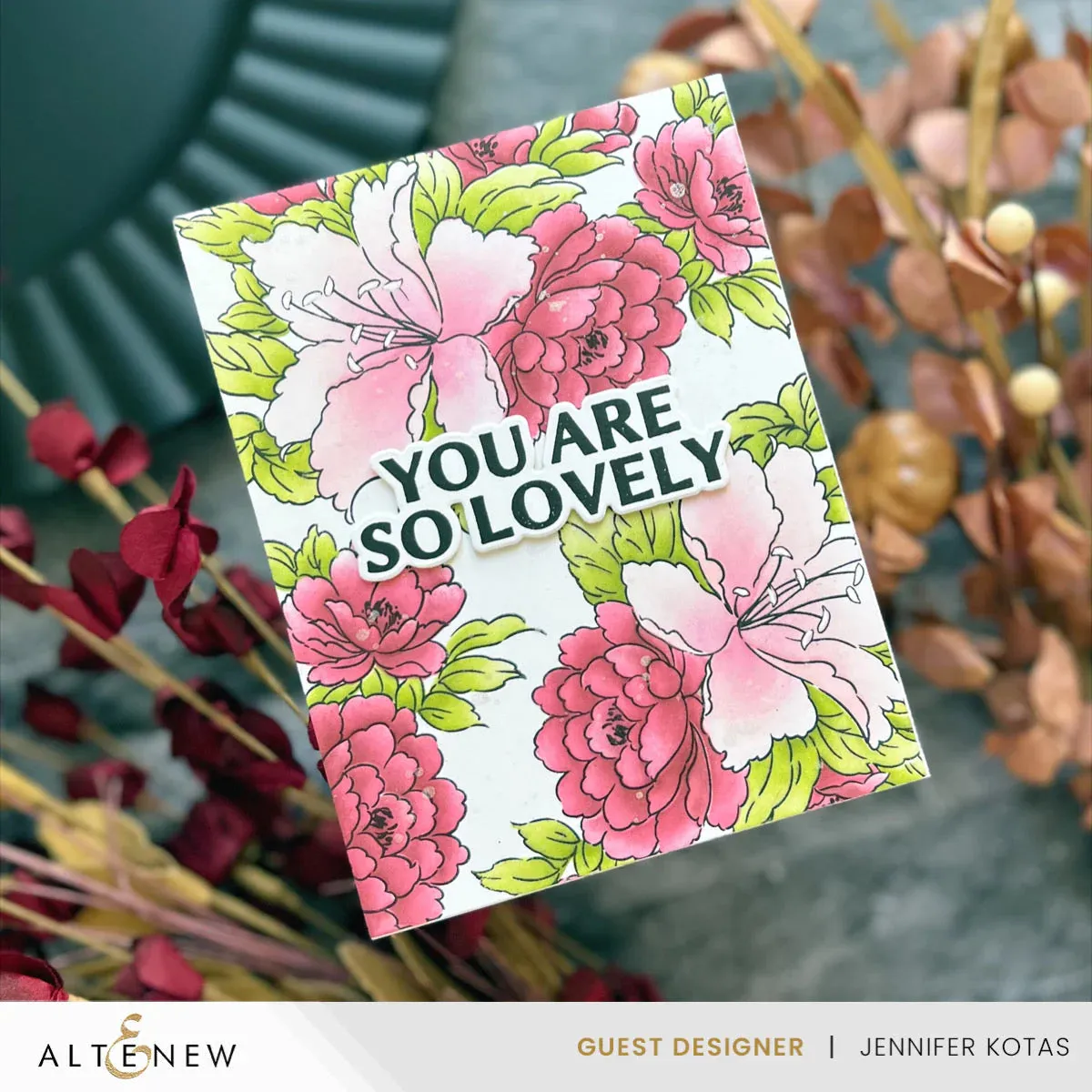 Altenew Uplifting Sentiments Stamp Set*