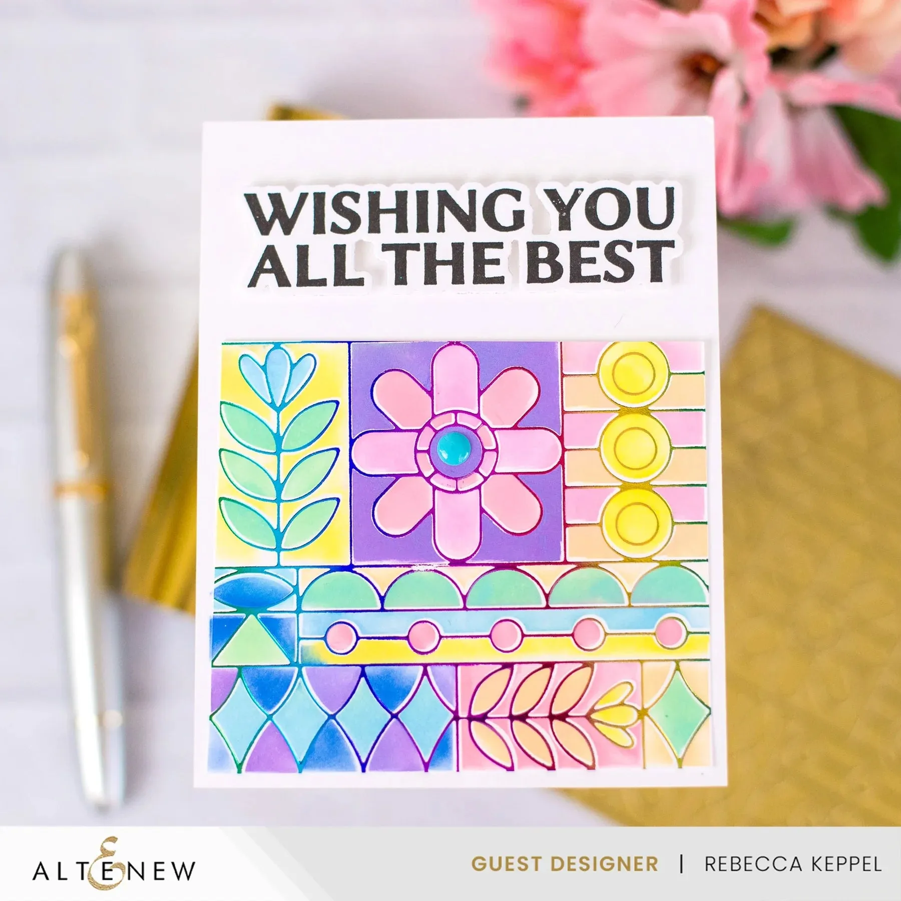 Altenew Uplifting Sentiments Stamp Set*