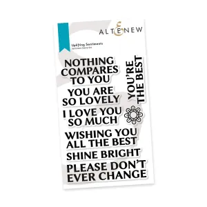 Altenew Uplifting Sentiments Stamp Set*