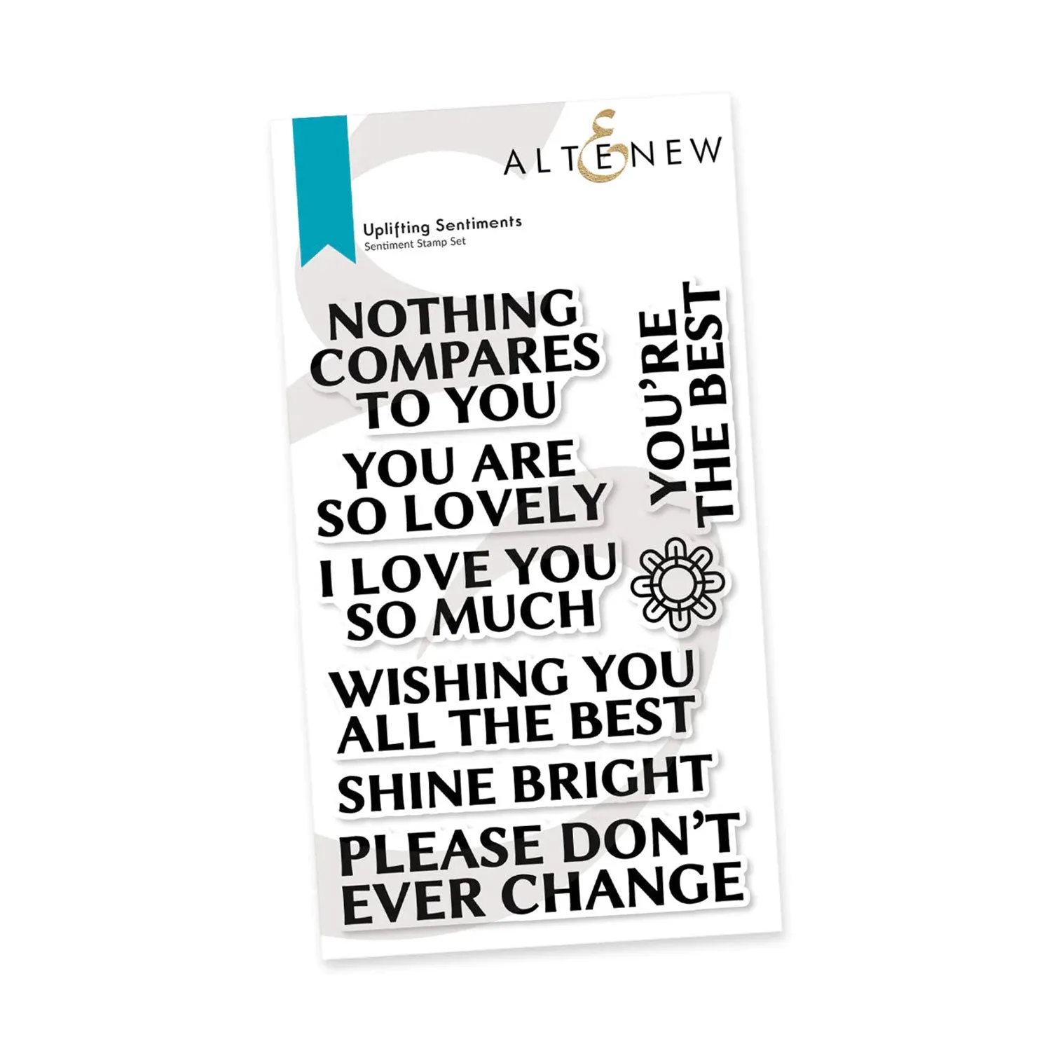 Altenew Uplifting Sentiments Stamp Set*