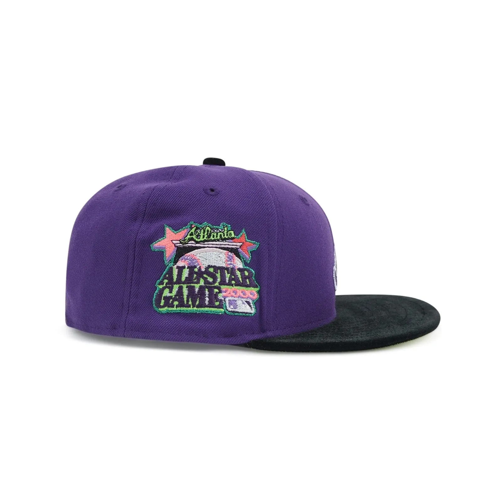 Atlanta Braves New Era "Purple Ribbon All Stars" 2000 All Stars Pack (PURPLE) 5950 Fitted Cap