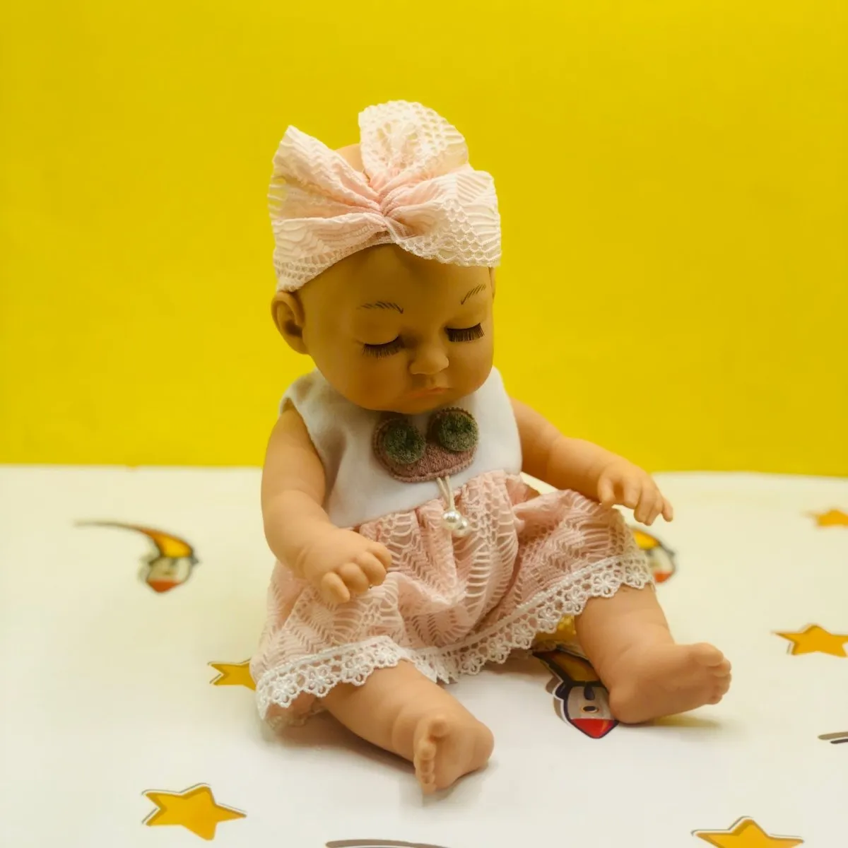 Baby Babble Realistic Sleeping Doll
