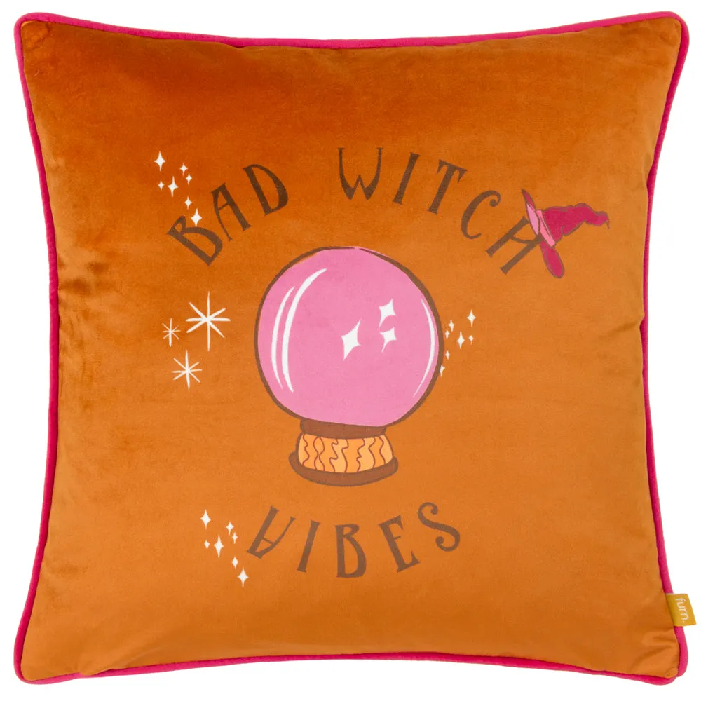 Bad Witch Vibes Cushion Pumpkin