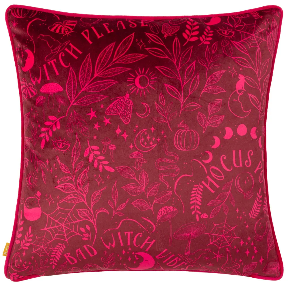 Bad Witch Vibes Cushion Pumpkin