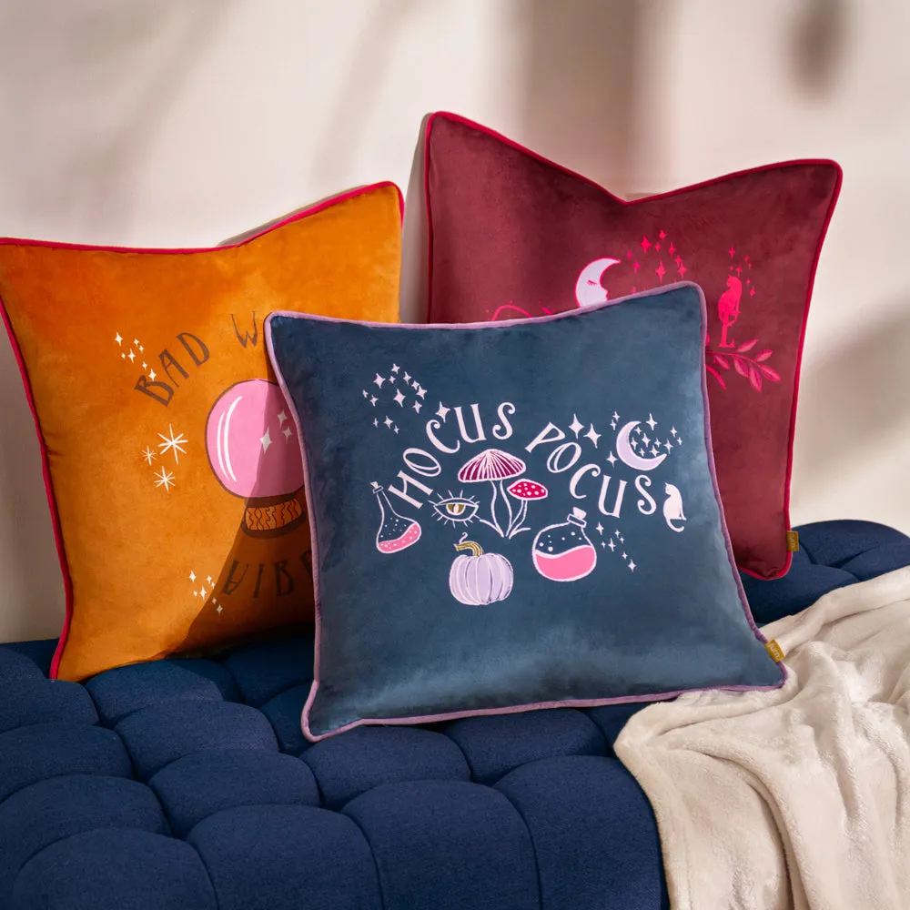 Bad Witch Vibes Cushion Pumpkin