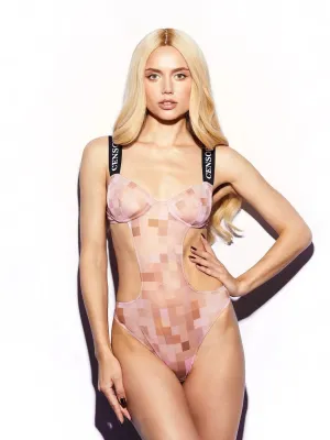 Basic bodysuit "Censored body"