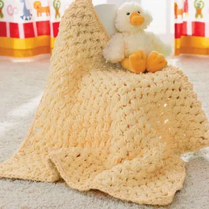 Bernat Puffy Crochet Baby Blanket