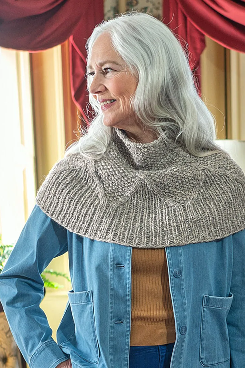 Berroco Hearthside Patterns - Sayles Cowl - PDF Download