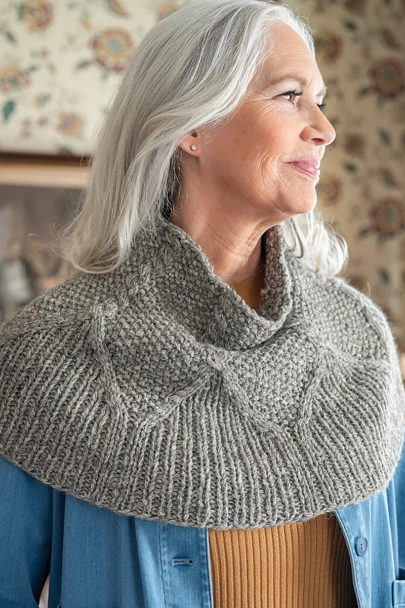Berroco Hearthside Patterns - Sayles Cowl - PDF Download