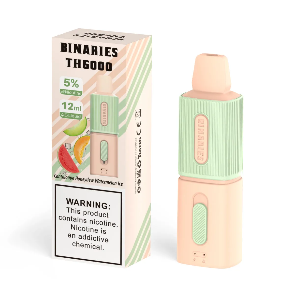 Binaries Cabin TH6000 Disposable | 6000 Puffs | 12mL | 50mg