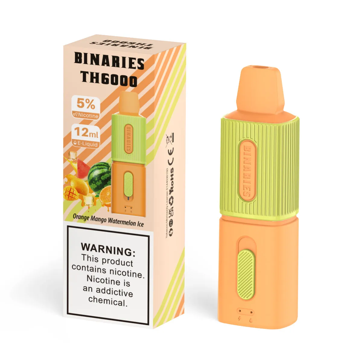 Binaries Cabin TH6000 Disposable | 6000 Puffs | 12mL | 50mg