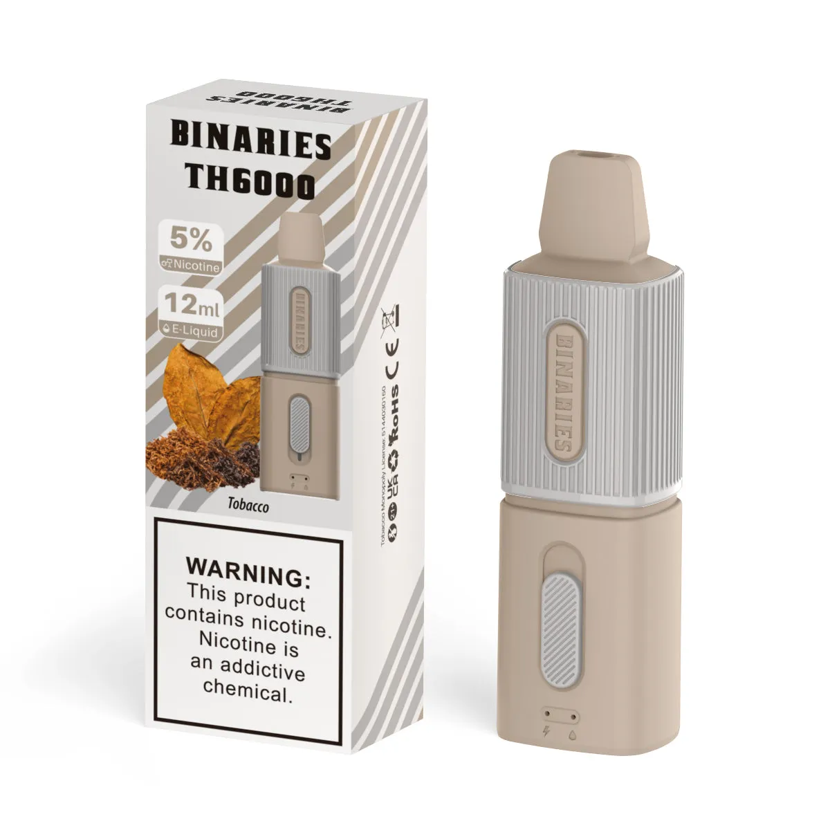 Binaries Cabin TH6000 Disposable | 6000 Puffs | 12mL | 50mg