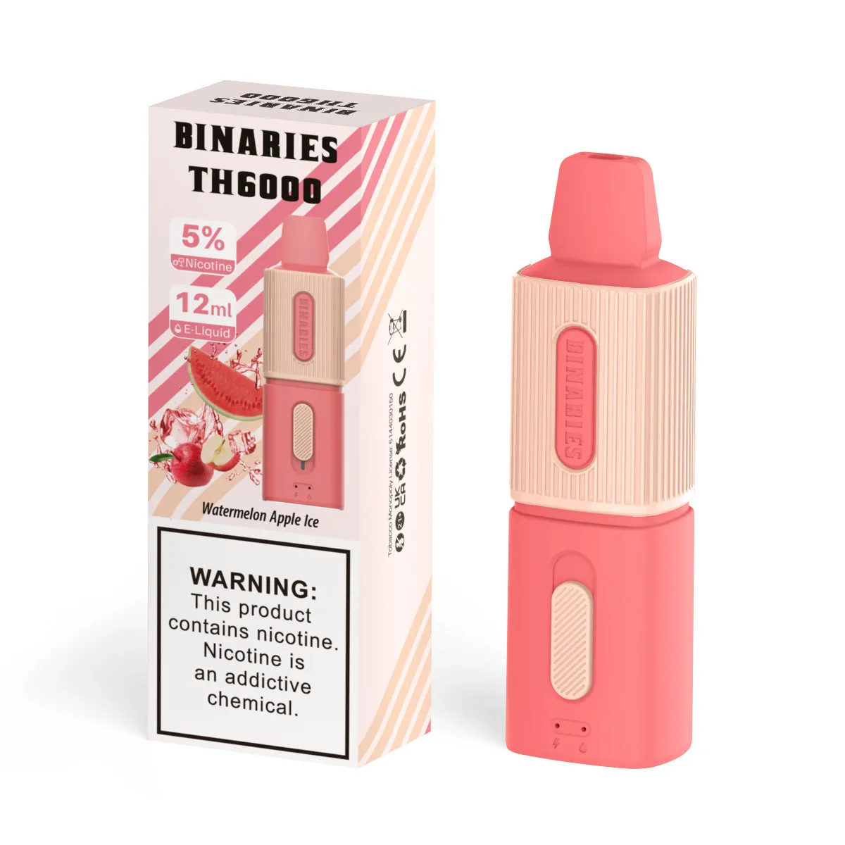 Binaries Cabin TH6000 Disposable | 6000 Puffs | 12mL | 50mg