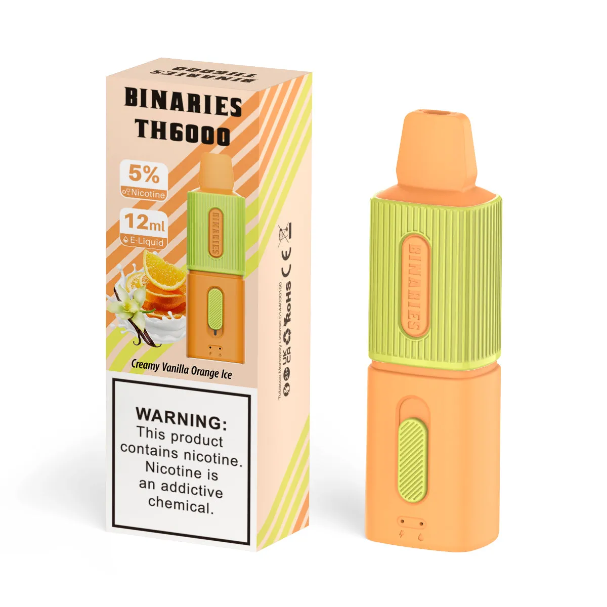 Binaries Cabin TH6000 Disposable | 6000 Puffs | 12mL | 50mg