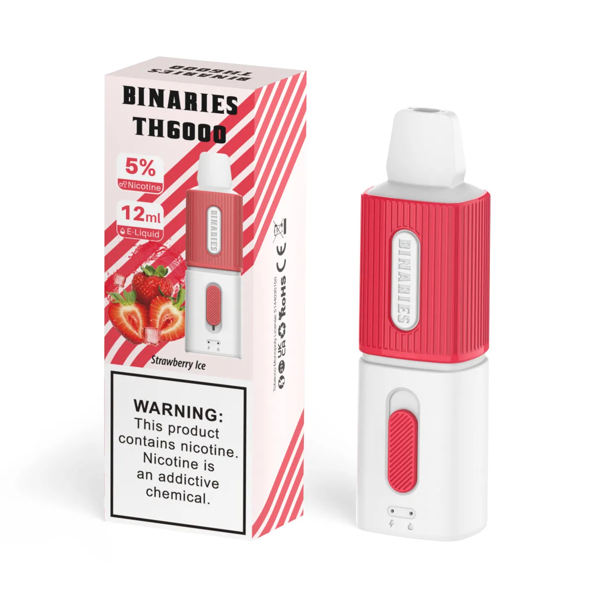Binaries Cabin TH6000 Disposable | 6000 Puffs | 12mL | 50mg