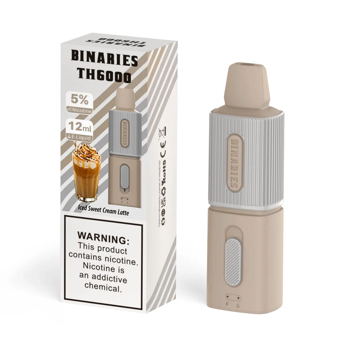 Binaries Cabin TH6000 Disposable | 6000 Puffs | 12mL | 50mg