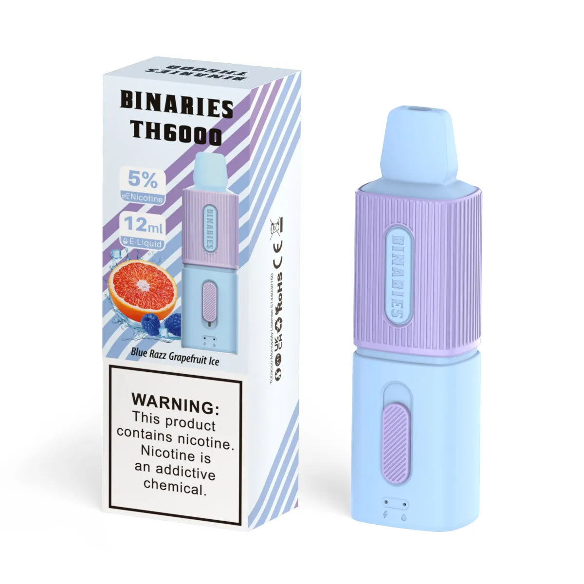 Binaries Cabin TH6000 Disposable | 6000 Puffs | 12mL | 50mg