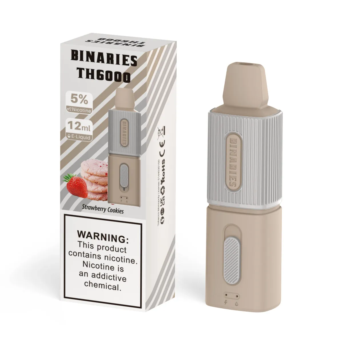 Binaries Cabin TH6000 Disposable | 6000 Puffs | 12mL | 50mg
