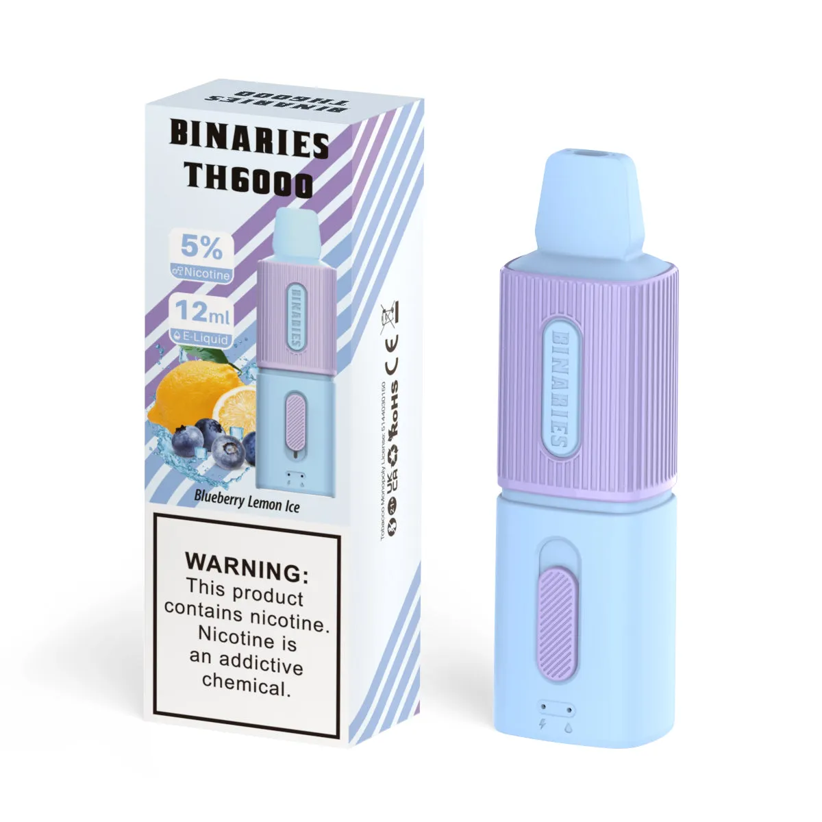 Binaries Cabin TH6000 Disposable | 6000 Puffs | 12mL | 50mg