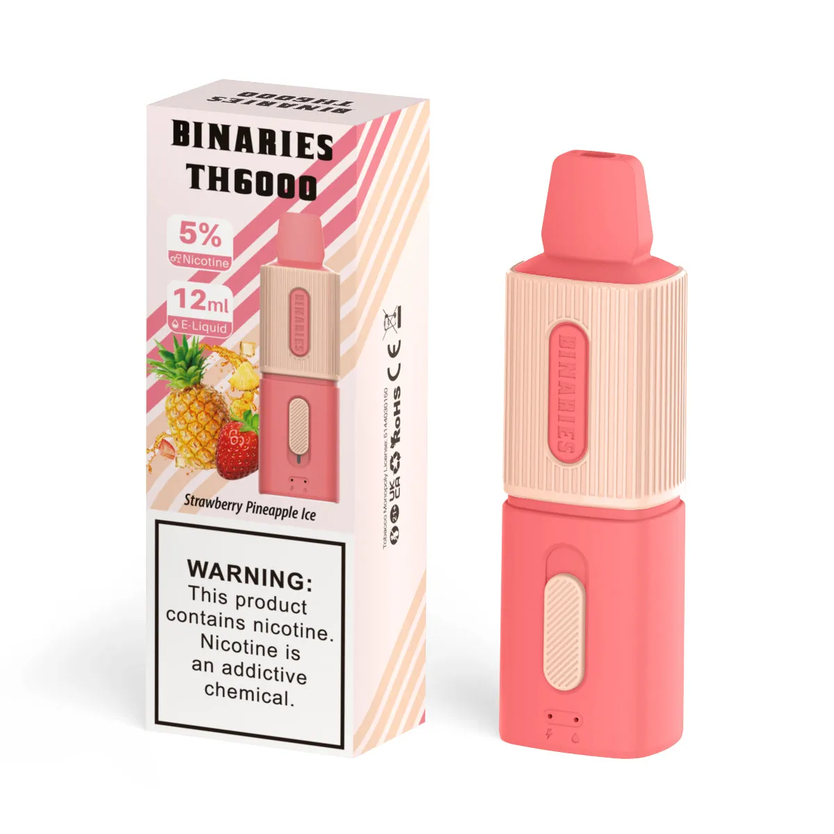 Binaries Cabin TH6000 Disposable | 6000 Puffs | 12mL | 50mg