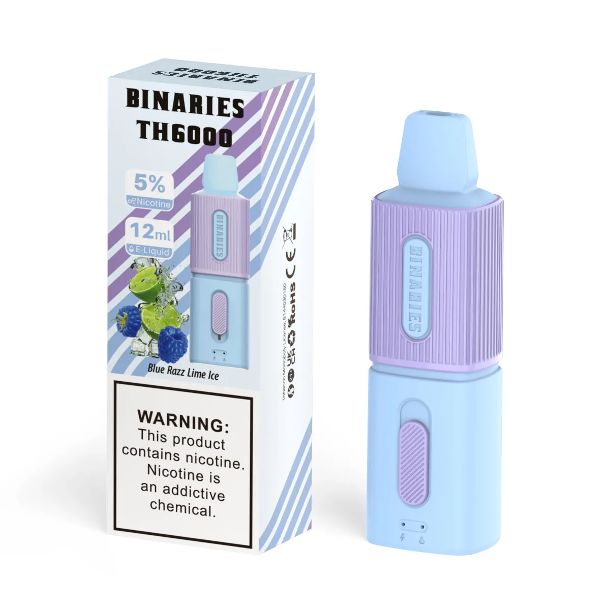 Binaries Cabin TH6000 Disposable | 6000 Puffs | 12mL | 50mg