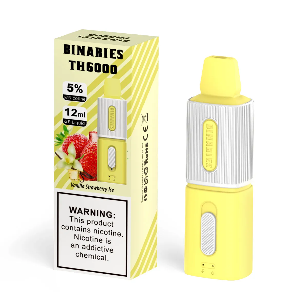 Binaries Cabin TH6000 Disposable | 6000 Puffs | 12mL | 50mg