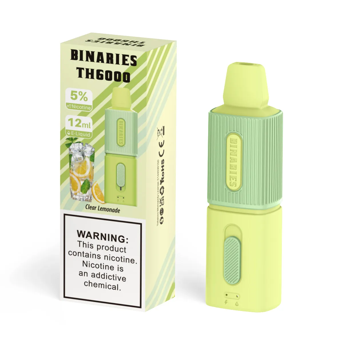 Binaries Cabin TH6000 Disposable | 6000 Puffs | 12mL | 50mg