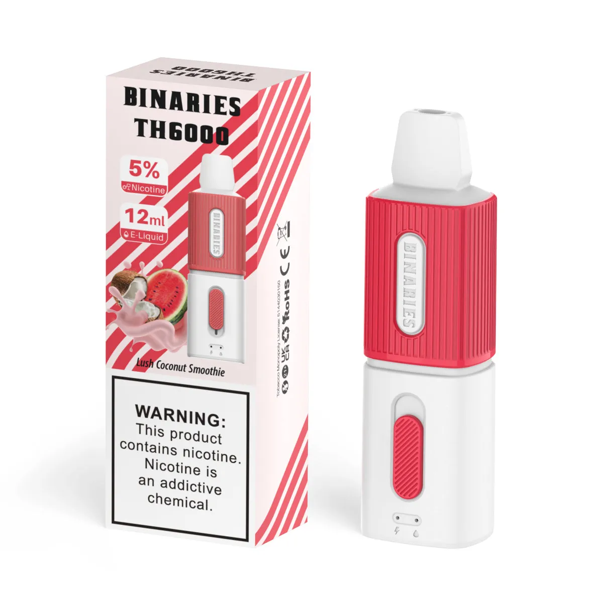 Binaries Cabin TH6000 Disposable | 6000 Puffs | 12mL | 50mg
