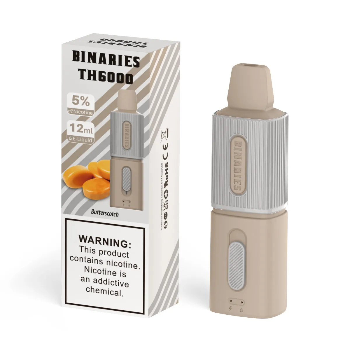 Binaries Cabin TH6000 Disposable | 6000 Puffs | 12mL | 50mg
