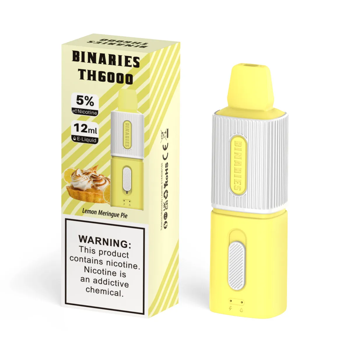 Binaries Cabin TH6000 Disposable | 6000 Puffs | 12mL | 50mg