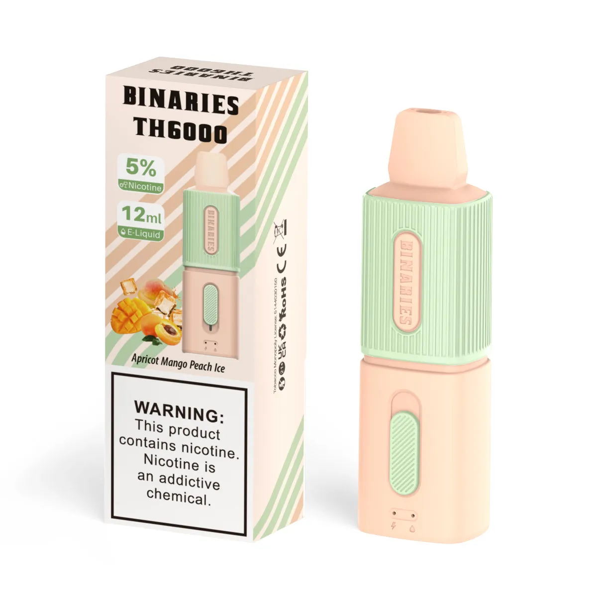 Binaries Cabin TH6000 Disposable | 6000 Puffs | 12mL | 50mg