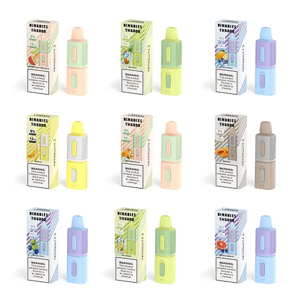 Binaries Cabin TH6000 Disposable | 6000 Puffs | 12mL | 50mg