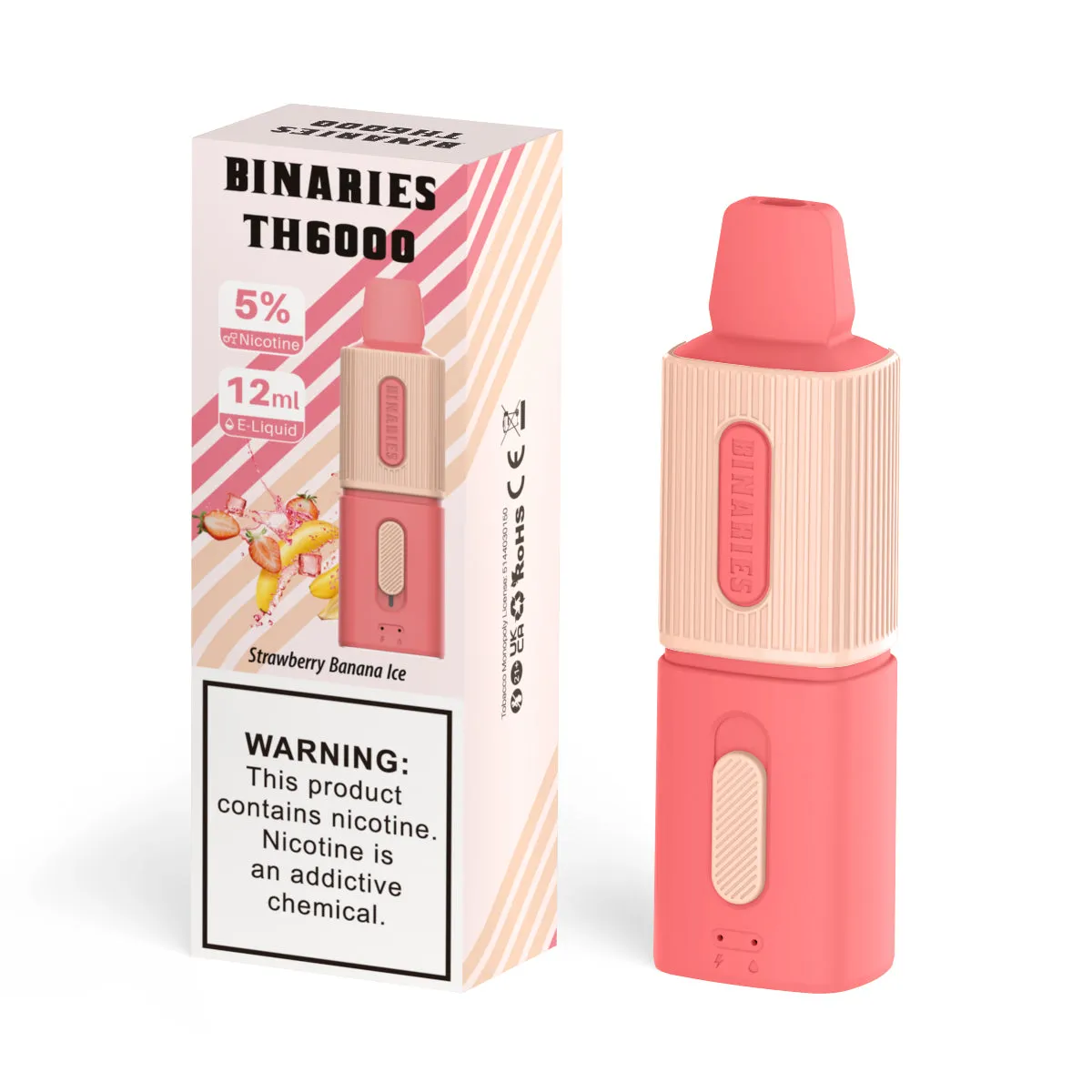 Binaries Cabin TH6000 Disposable | 6000 Puffs | 12mL | 50mg