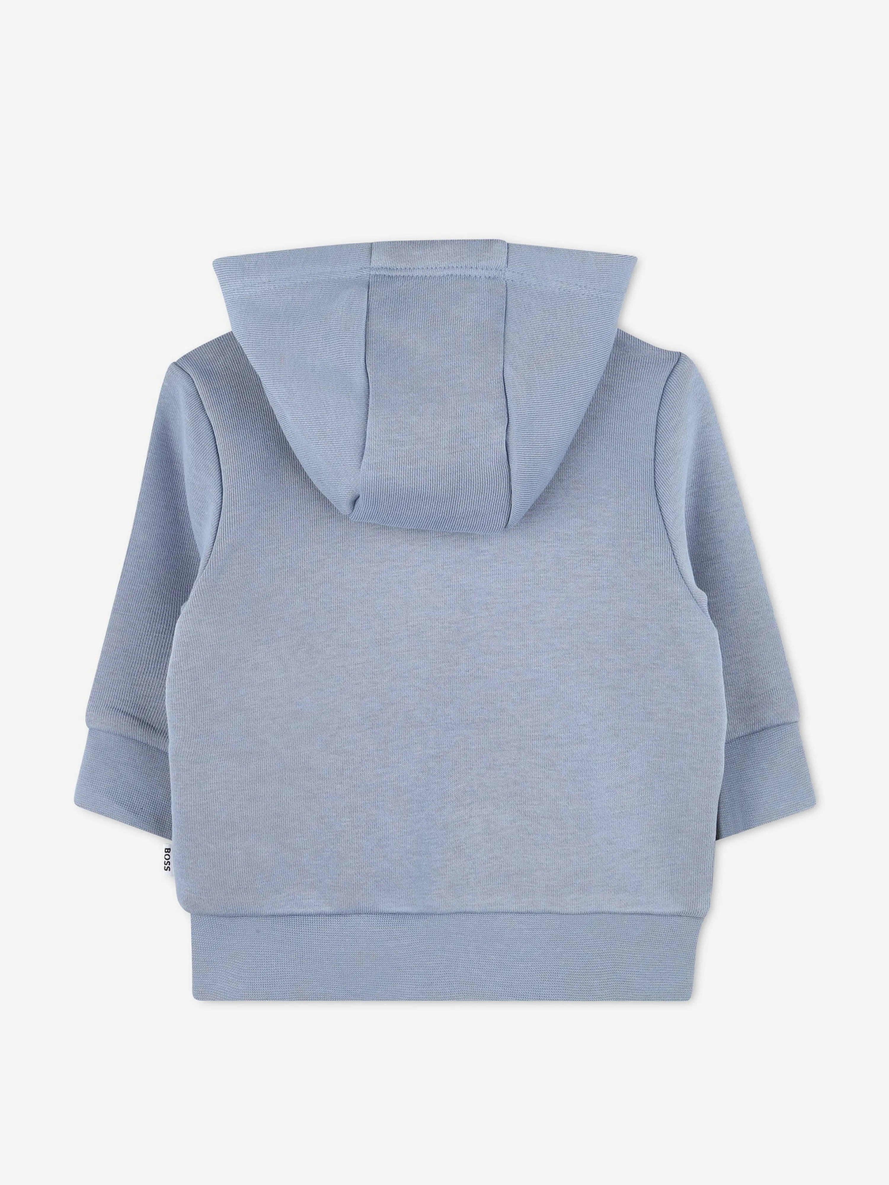 BOSS Baby Boys Zip Up Top in Grey