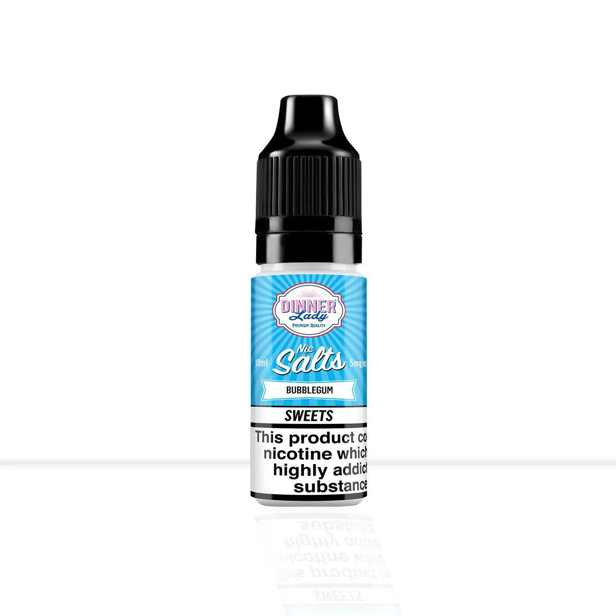 Bubblegum Nic Salt E-Liquid Dinner Lady