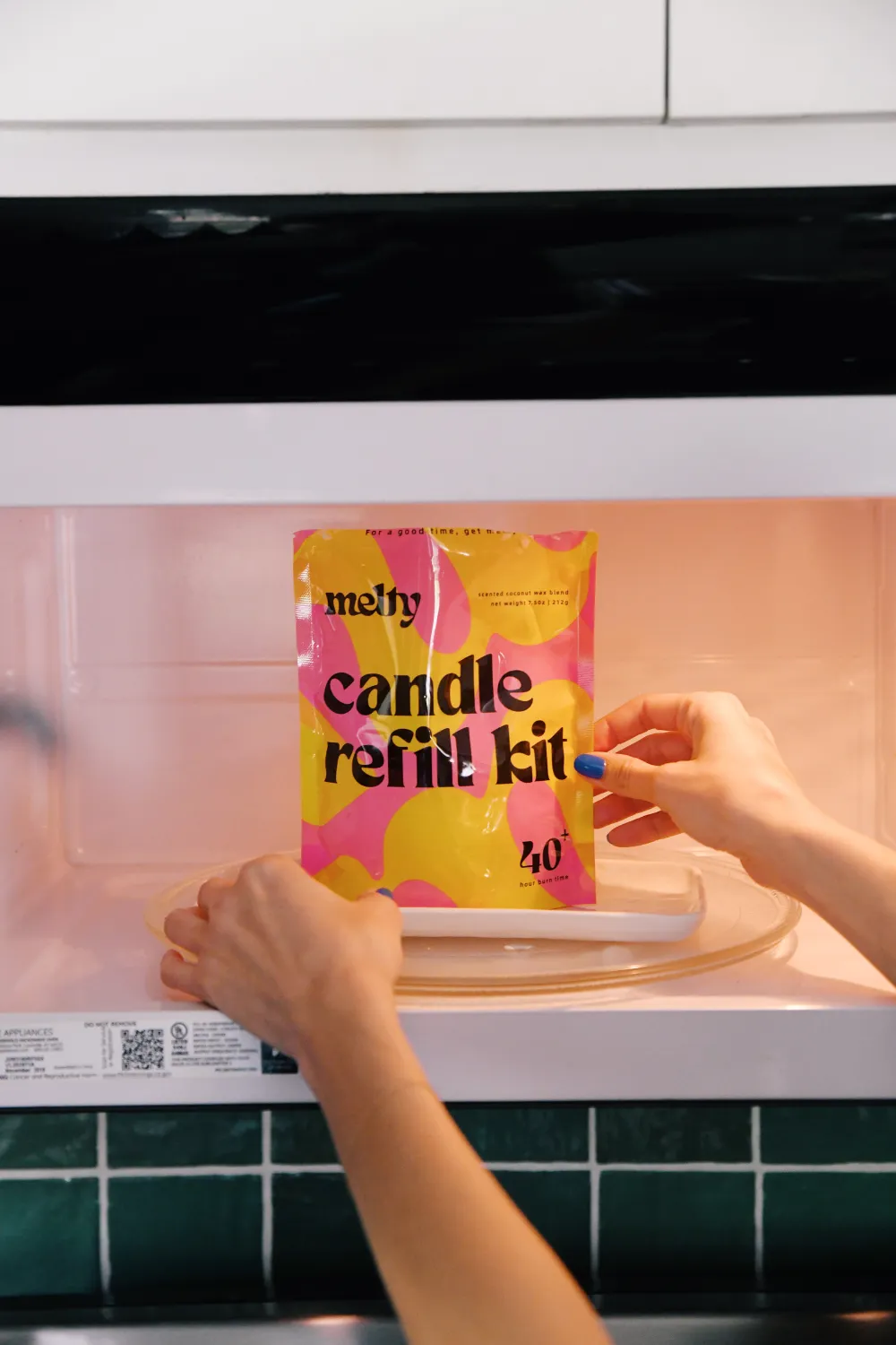 Candle Refill Kit - Lemon, Lime & Ginger Scent | Fresh, Clean, Uplifting Scent