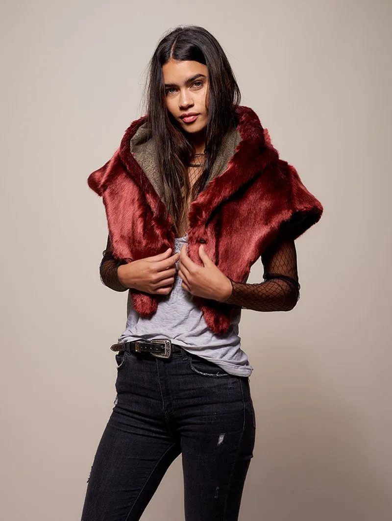 CE Drogon Wolf Shawl SpiritHood