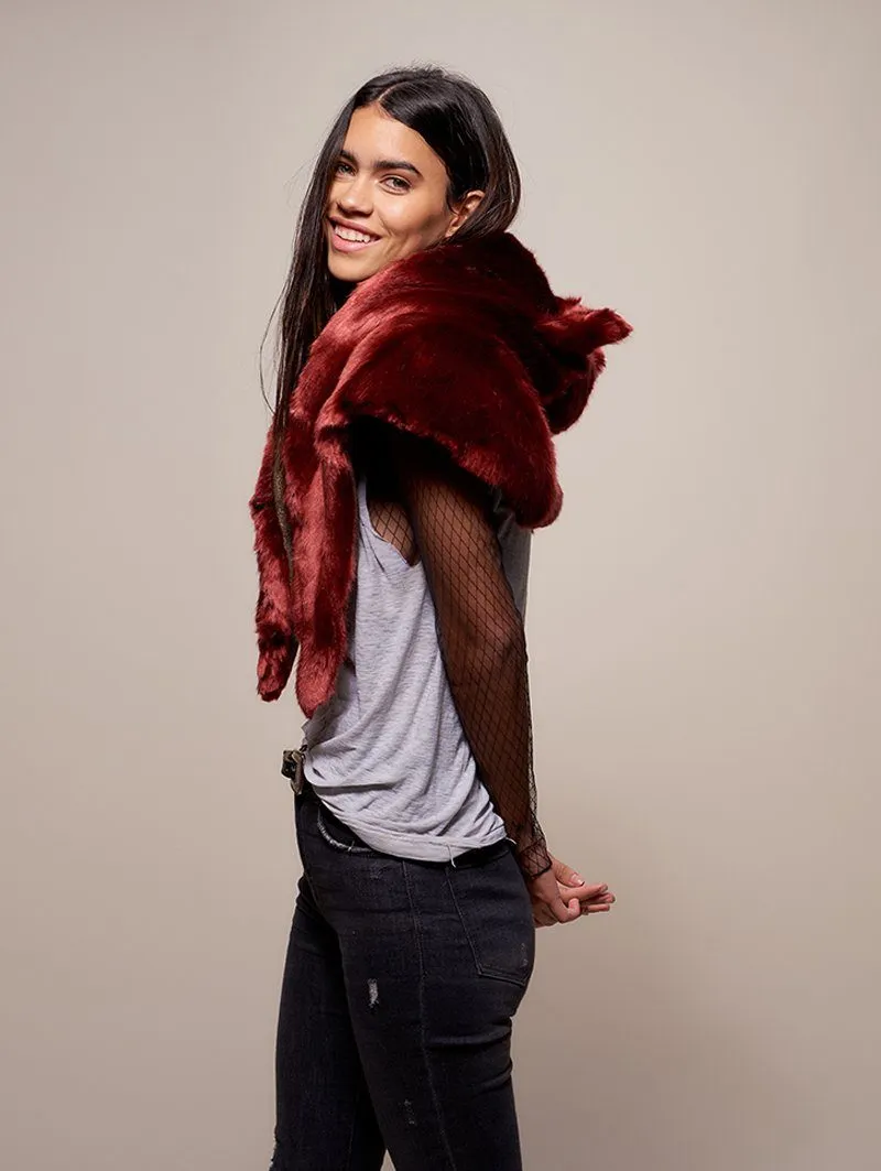 CE Drogon Wolf Shawl SpiritHood
