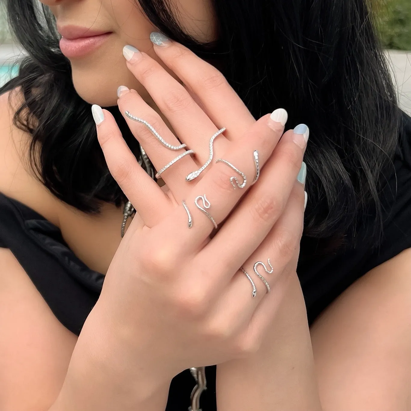 Coiled Serpent Ring