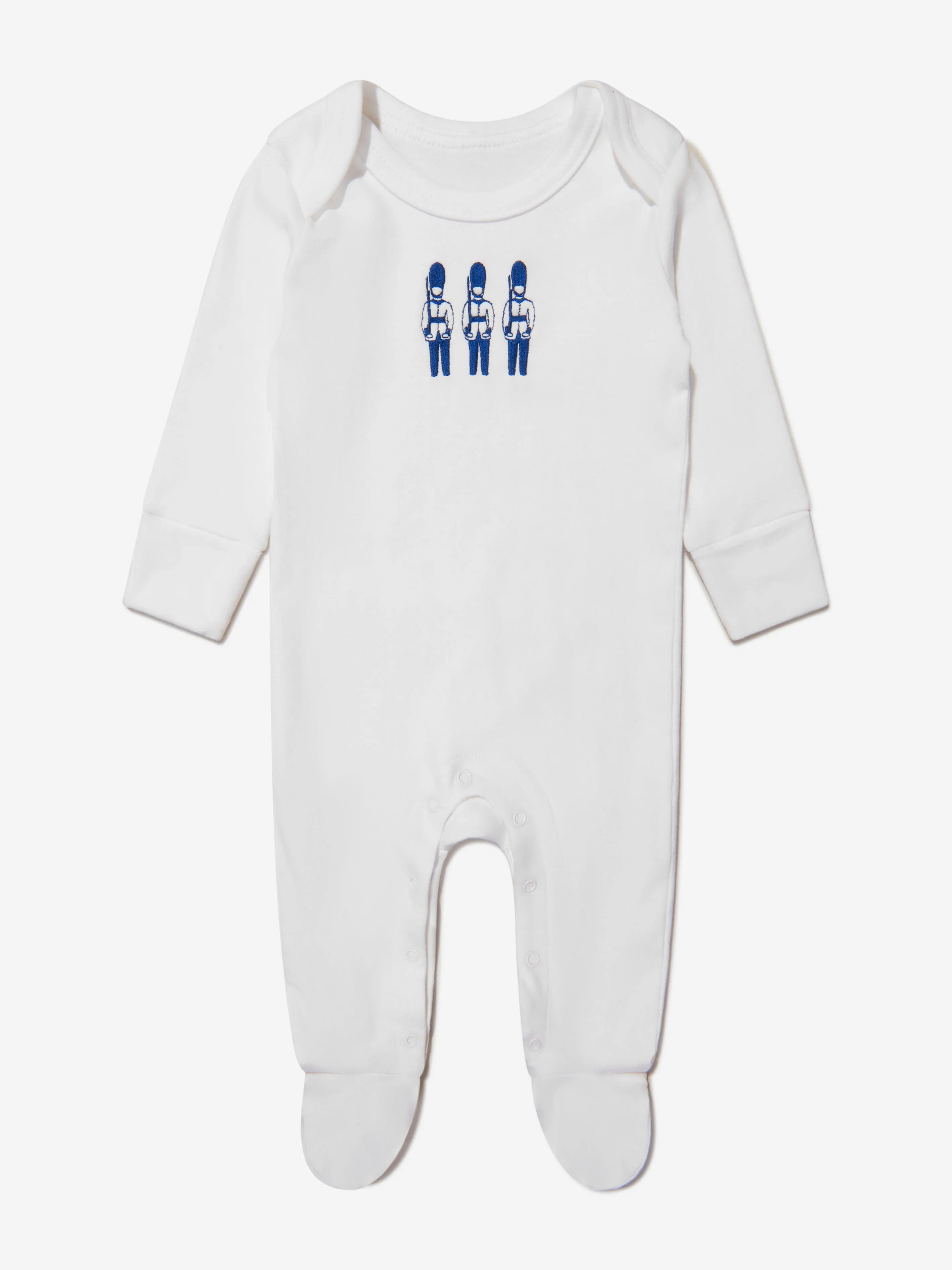 Cotton and Company Baby Boys Organic Cotton Guardsmen Babygrow And Muslin Set