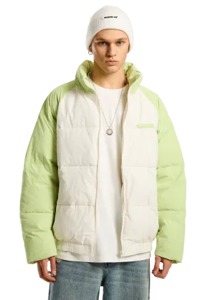 Drop Shoulder Puffer Jacket