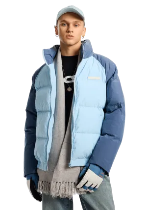 Drop Shoulder Puffer Jacket