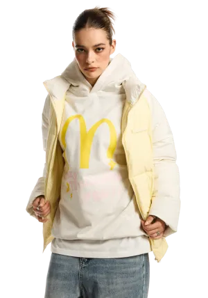 Drop Shoulder Puffer Jacket