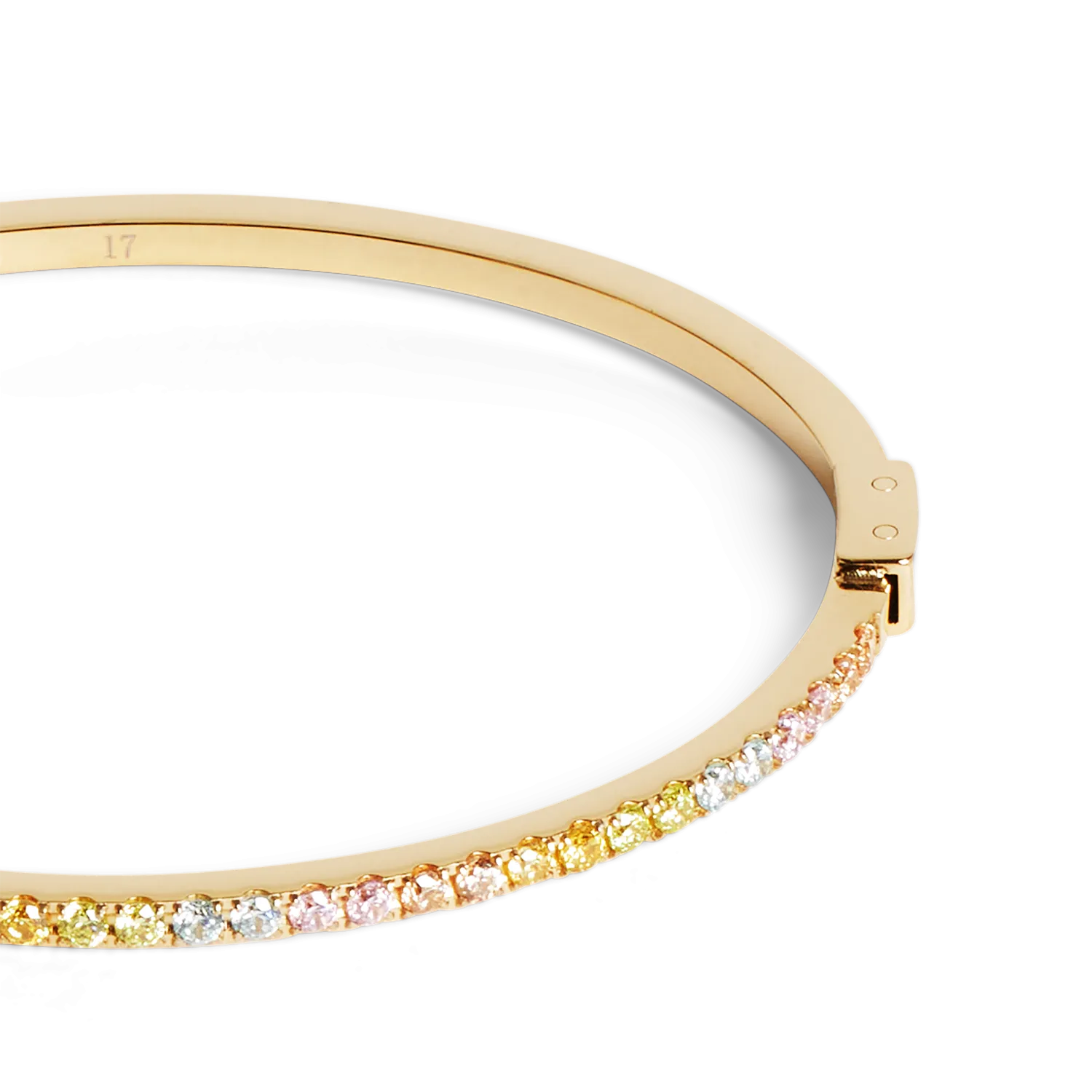Eternal Love bangle gold-multicoloured pastel