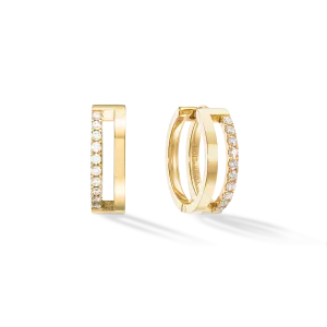 Eternal Unity Hoops gold-crystal
