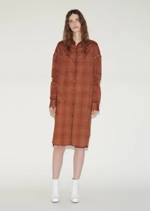 Eyelet Shirt Dress