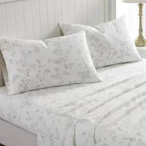 Fawna Flannelette Sheet Set by Laura Ashley