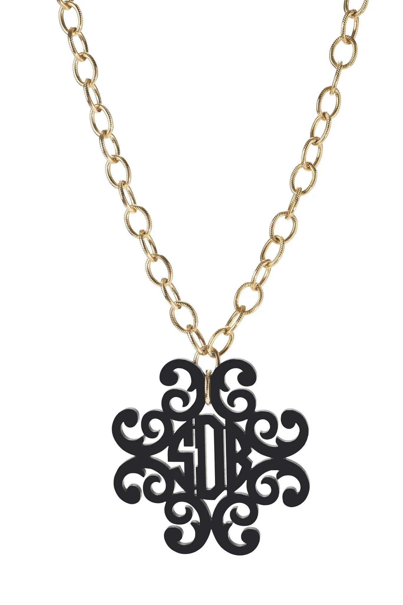 Filigree Cross Necklace (WS)