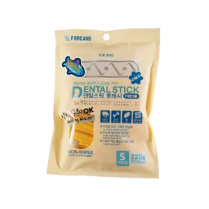 Forcans Dog Dental Stick Fresh With Omega-3 Small 220g